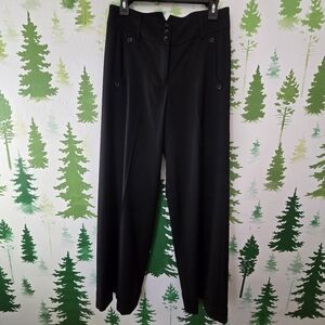 French Connection Black Wide Leg Pants